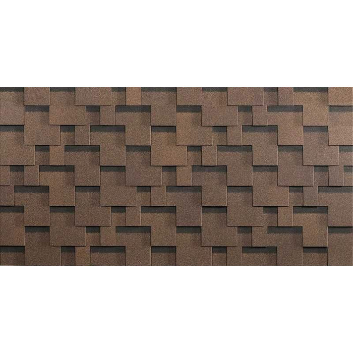 Гибкая черепица однослойная Технониколь Шинглас Комфорт Болеро Граунд